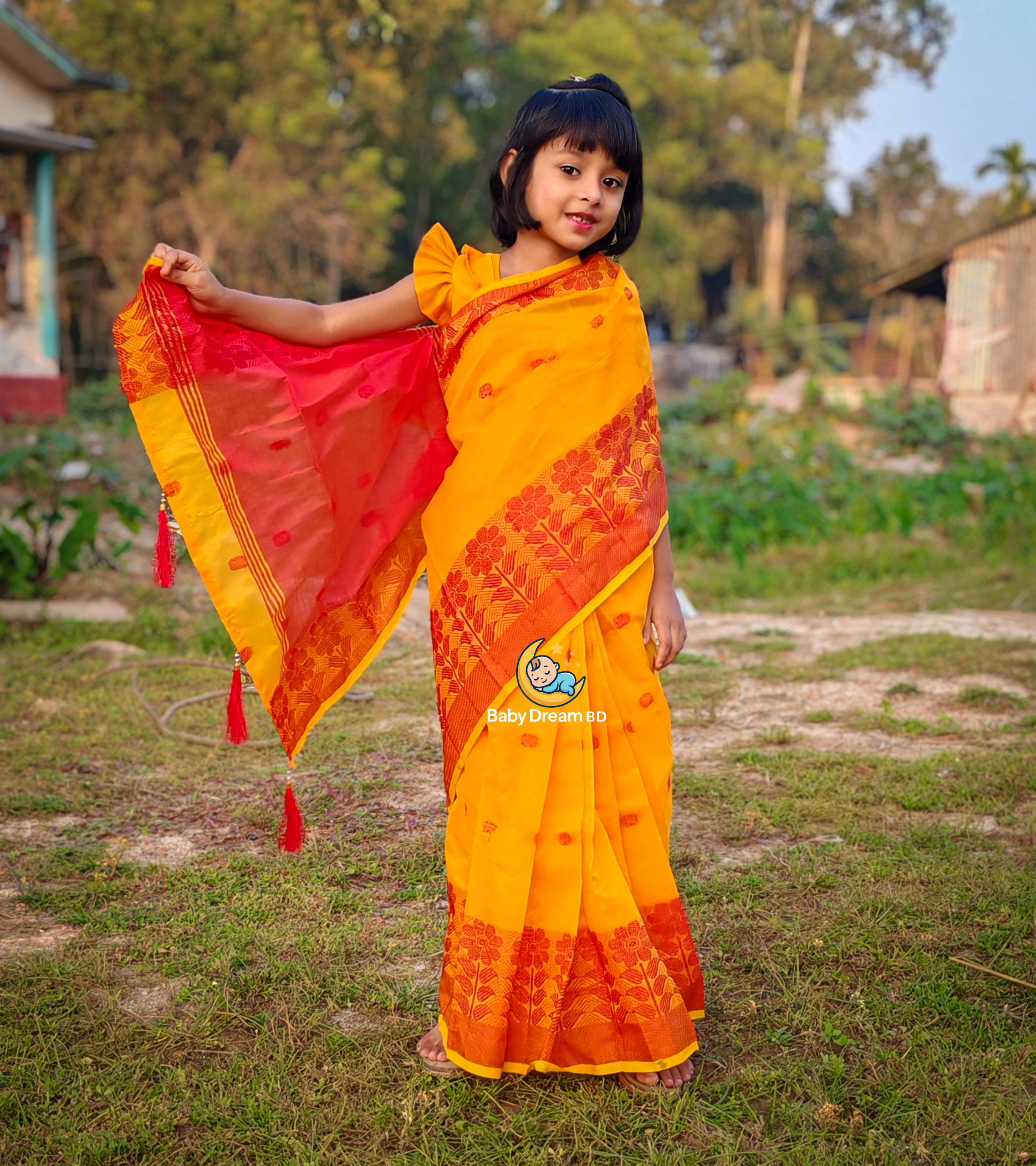 বেবি রেডিশাড়ি কাতান (BDB - 016)