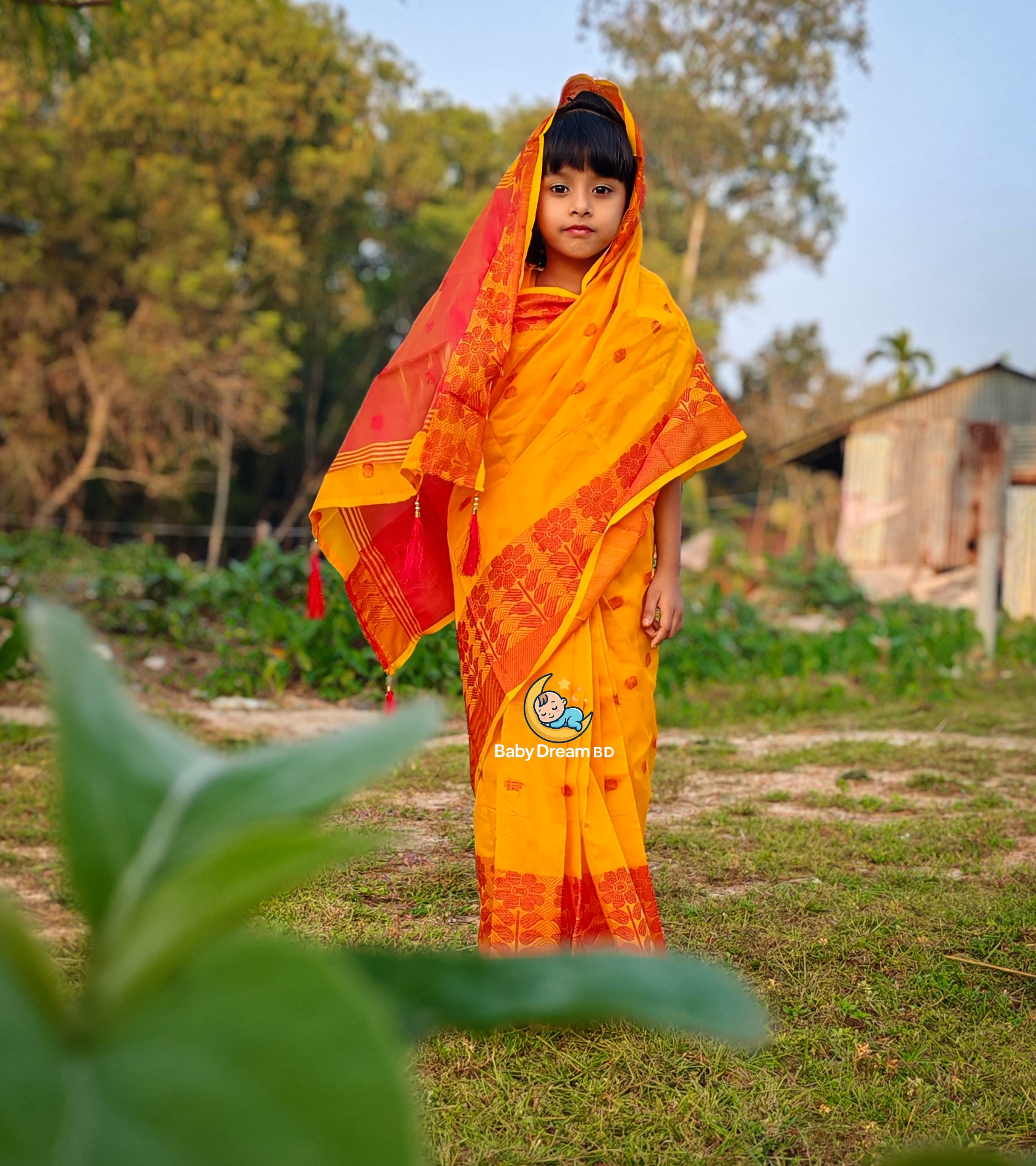 বেবি রেডিশাড়ি কাতান (BDB - 016) - Image 2