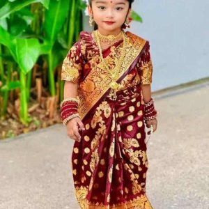 বেবি রেডিশাড়ি কাতান (BDB - 038)
