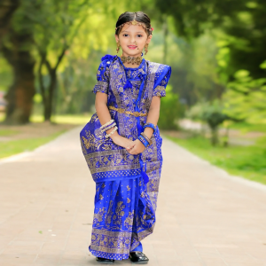 বেবি রেডিশাড়ি জাপানি সিল্ক (BDB - 033)