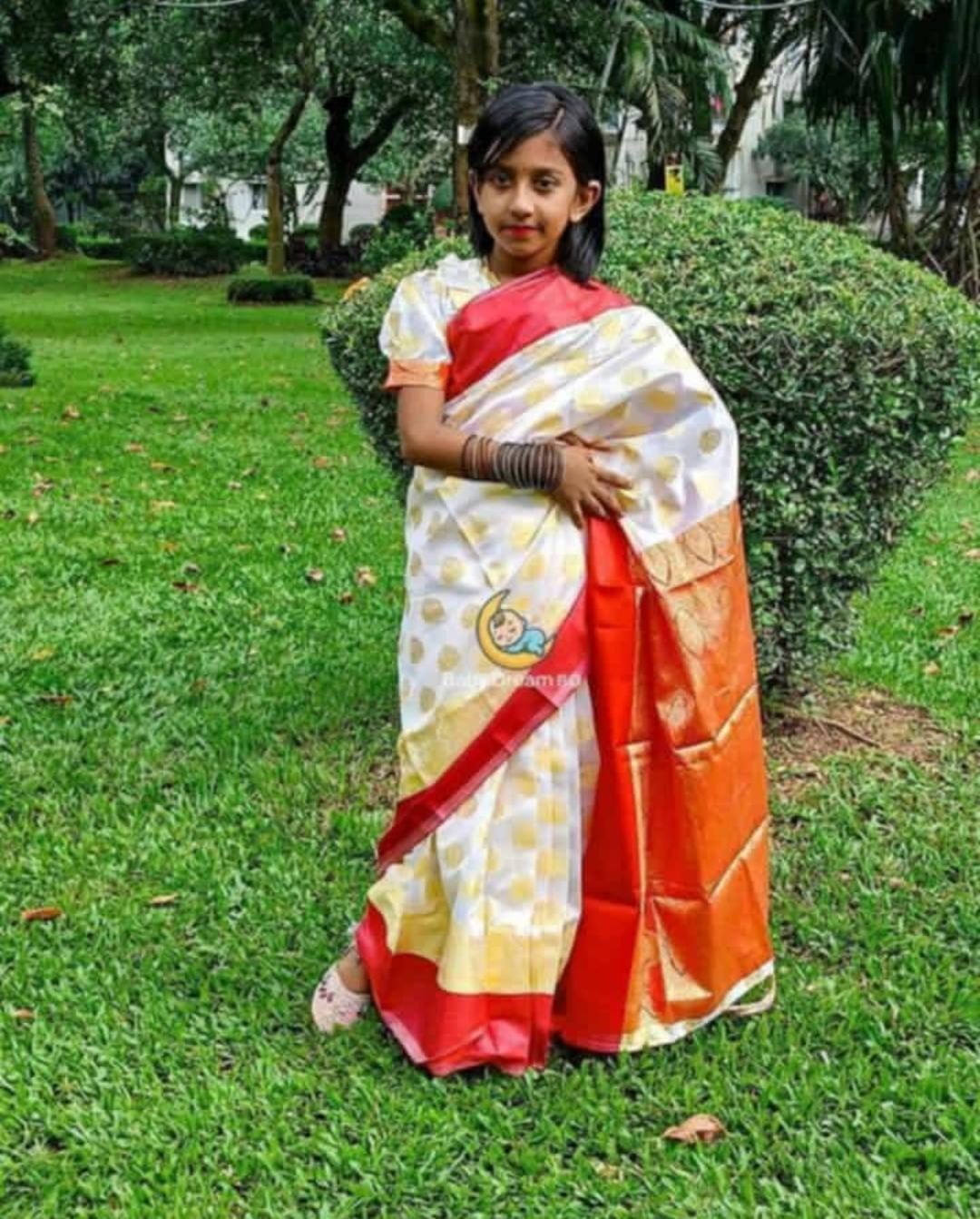 বেবি রেডিশাড়ি কাতান (BDB - 023)