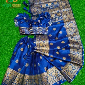 বেবি রেডিশাড়ি জাপানি সিল্ক (BDB - 006)