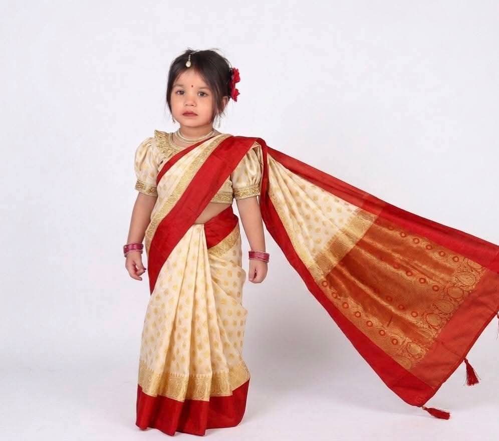 বেবি রেডিশাড়ি কাতান (BDB - 036)