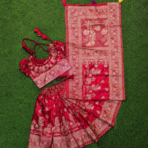 বেবি রেডি জাপানি সিল্ক শাড়ি (BDB - 002)