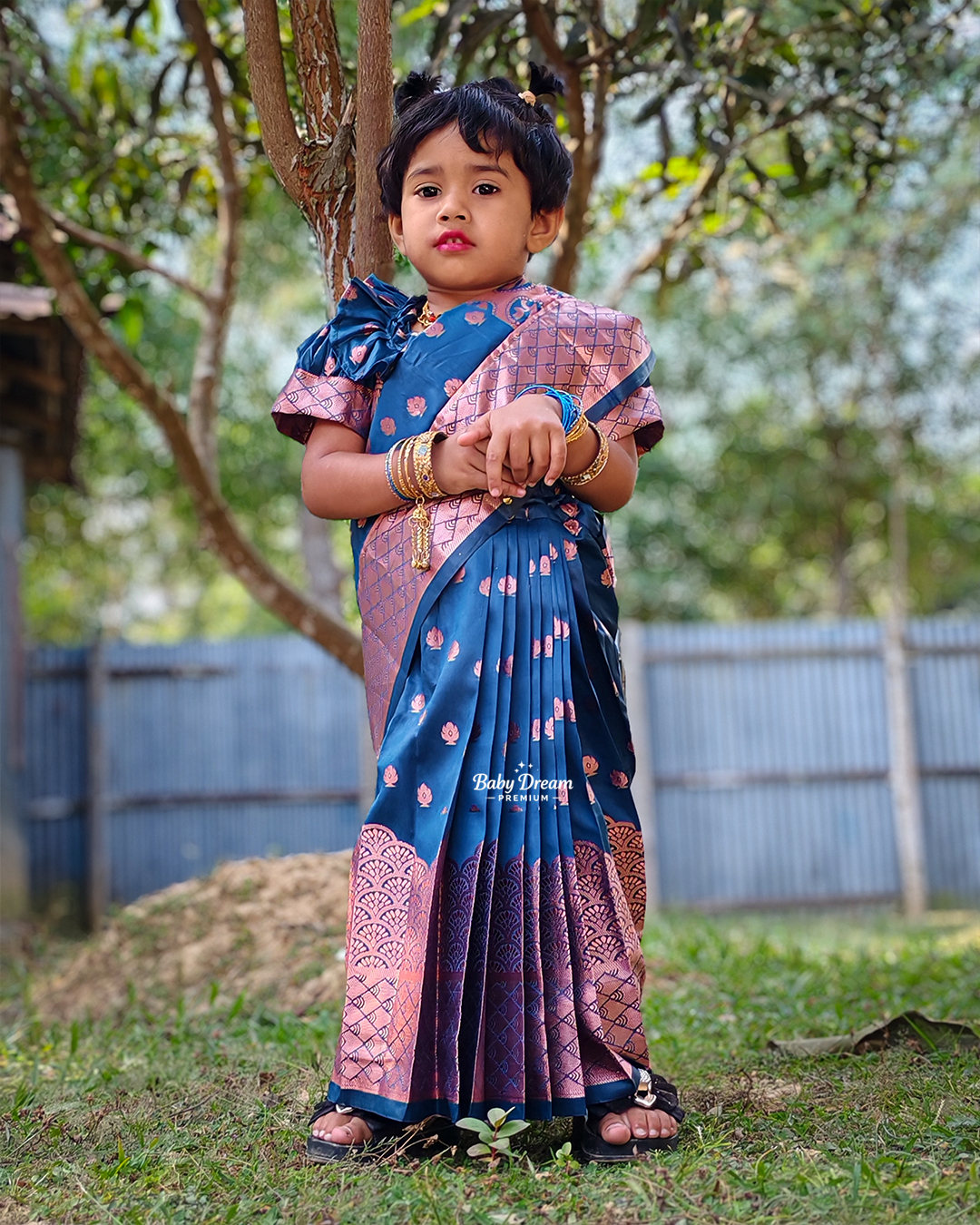 বেবি রেডিশাড়ি কাতান (BDB - 022) - Image 2