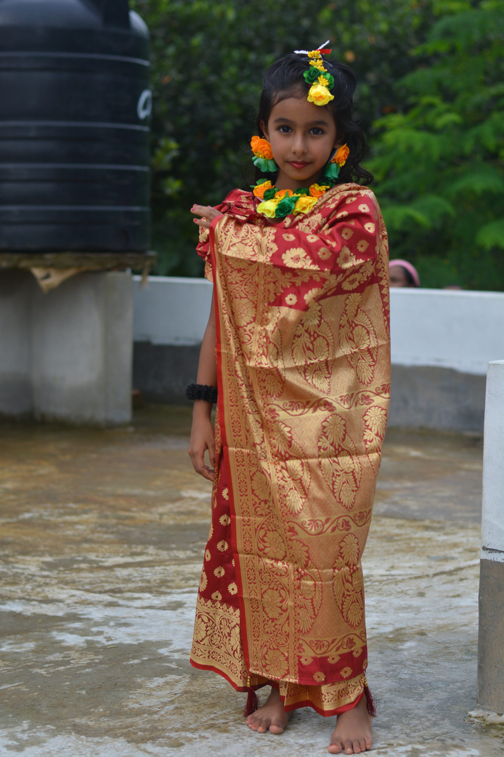 বেবি রেডিশাড়ি কাতান (BDB - 042) - Image 2