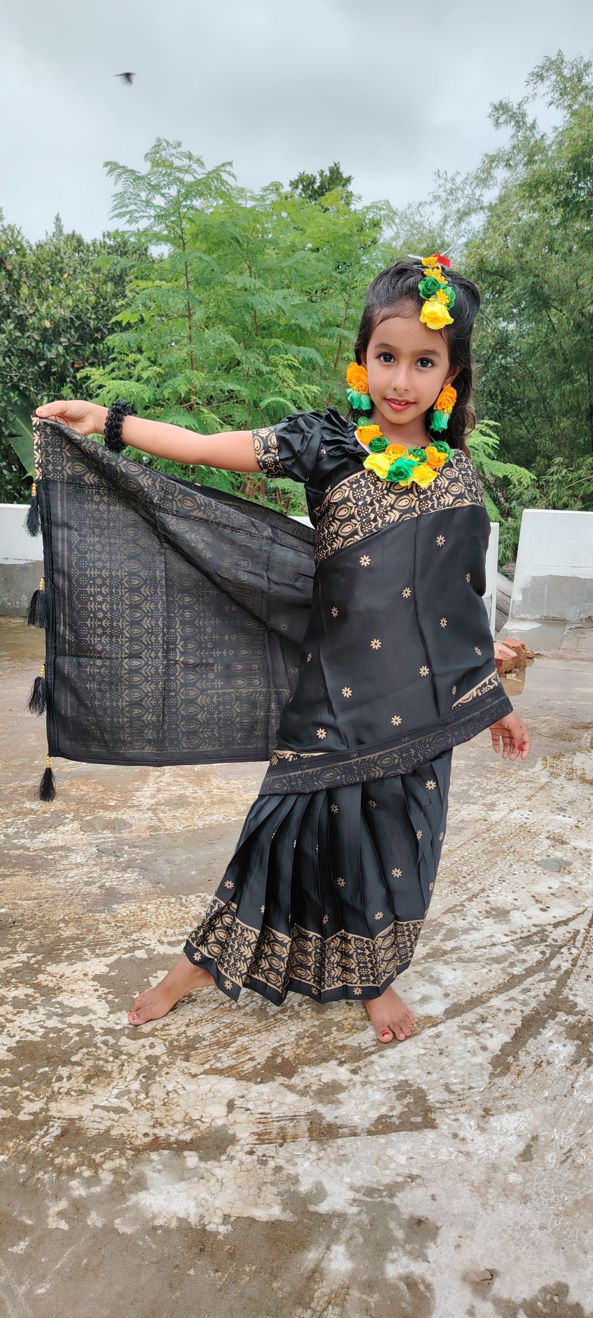 বেবি রেডি জাপানি সিল্ক শাড়ি (BDB - 043)