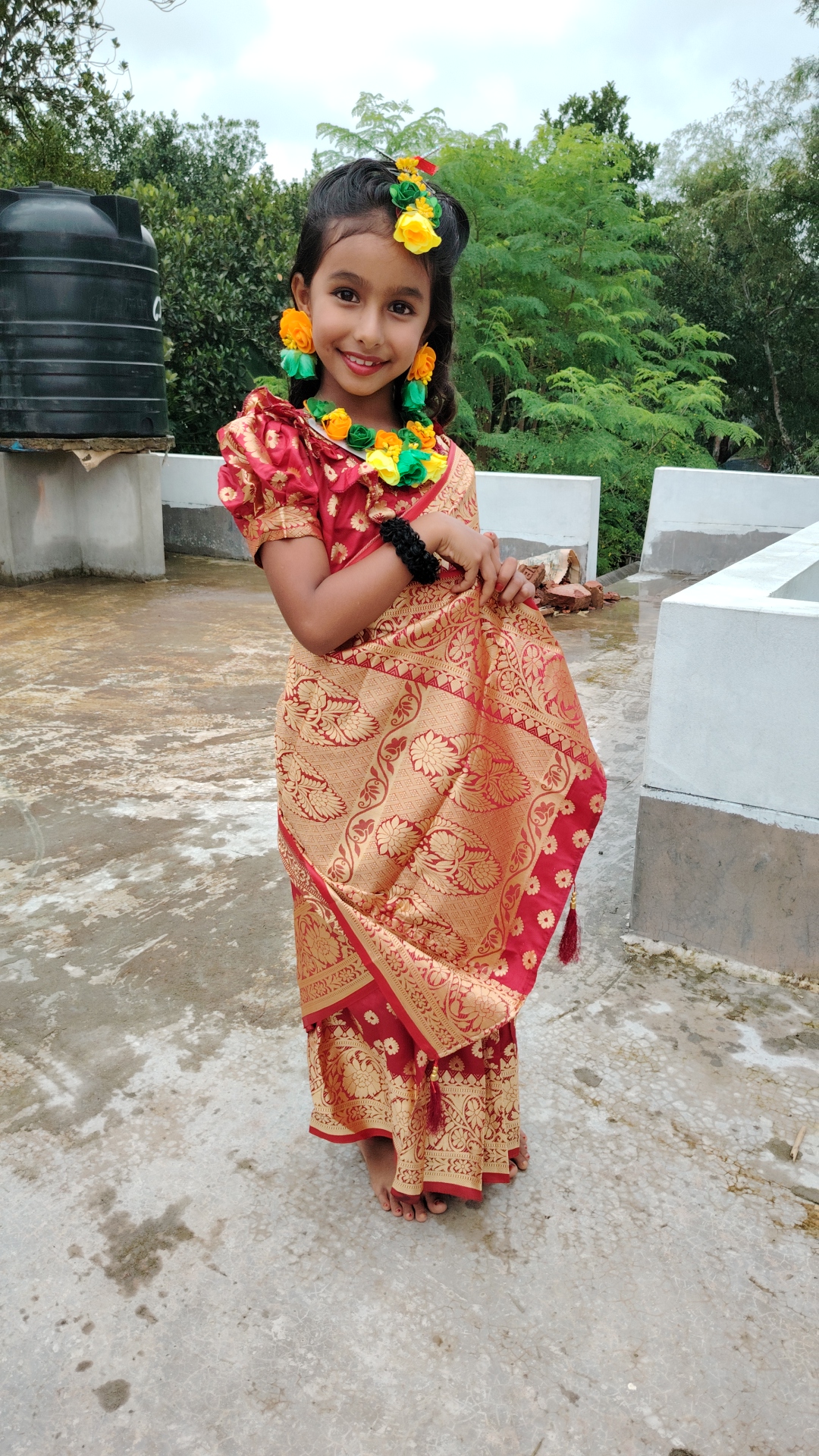 বেবি রেডিশাড়ি কাতান (BDB - 042)